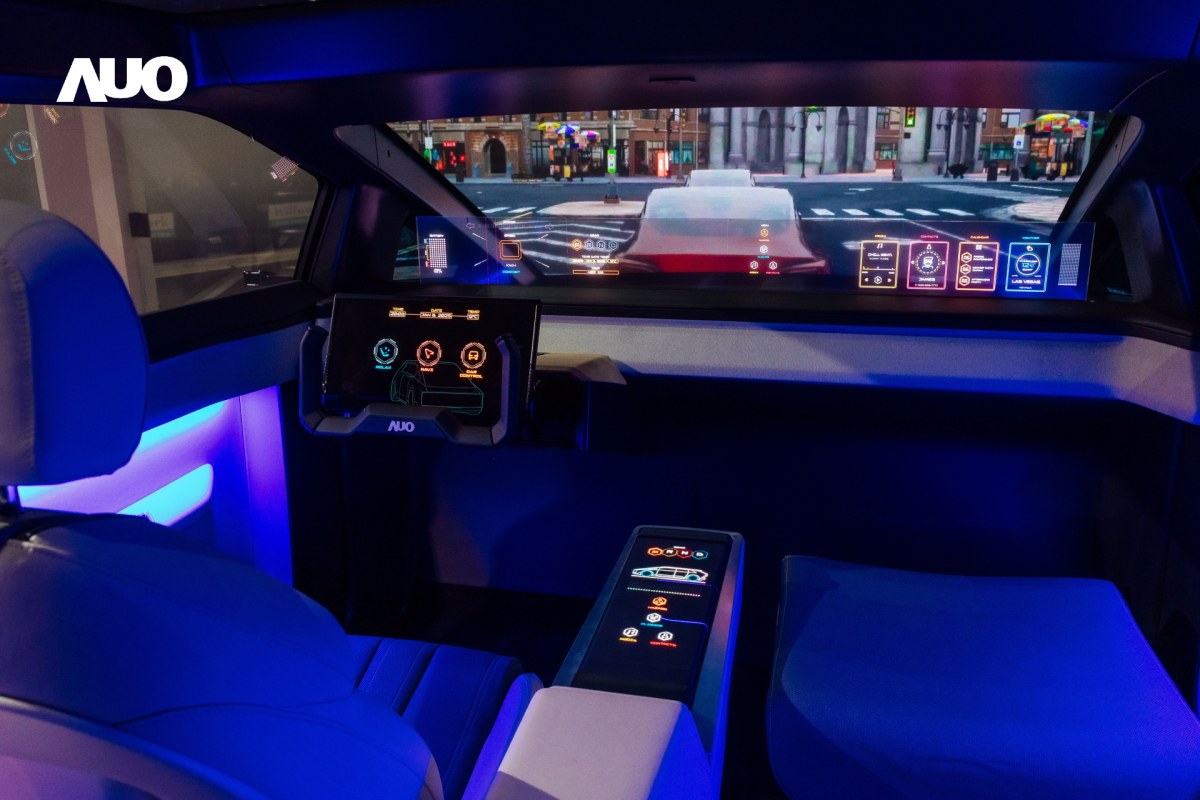 「友達智慧座艙2025」以使用者體驗為核心，運用Micro LED顯示科技為基礎搭配AI創新應用，打造沉浸、互動的座艙體驗，獲得台灣精品銀質獎