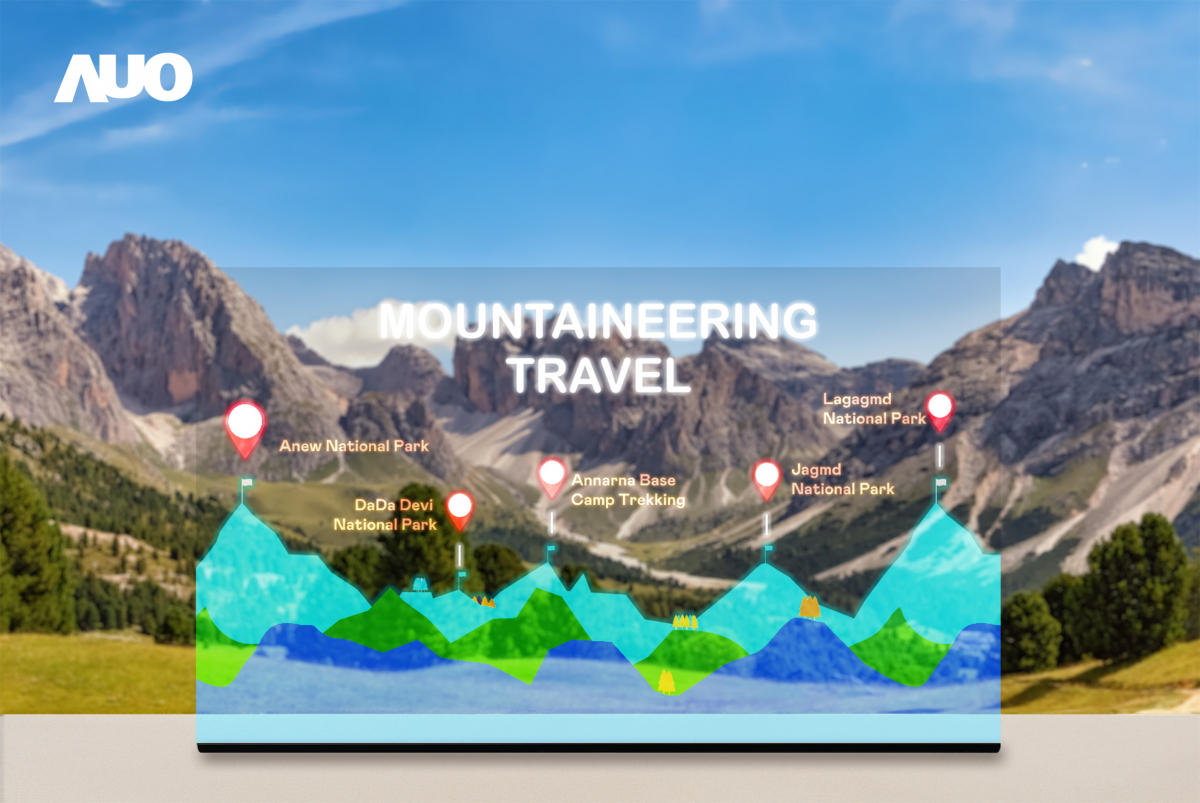 友達「177吋高透明度Micro LED顯示器」獲得台灣精品銀質獎，打破視野與空間的限制，適合應用於智慧零售、文物展示、創新廣告與智慧移動等場域