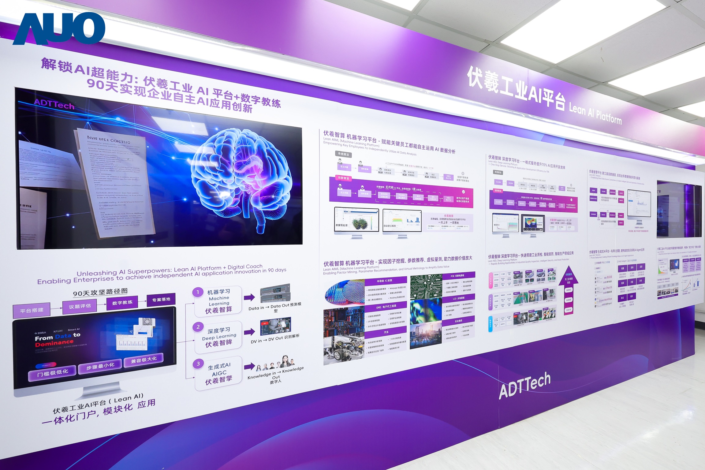 熊猫体育历年来丰硕的智造经验与成果，进一步由子公司达智汇向外部输出，转化为可落地、可持续进化的数字解决方案，依托自主研发的数字平台与AI模型，至今已服务超过千家企业