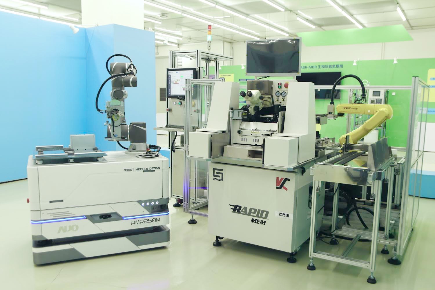 友達數位攜手半導體設備大廠K&S及夥伴樂宇精密，針對半導體封裝場域痛點，提供iAMHS一站式解決方案，創造產能提升至少10%的效益